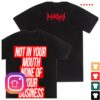 kenny peaches official store merch not in your mouth shirt sd