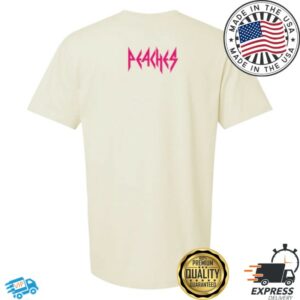 Peaches Official Store Merch Peaches Make Up Tee