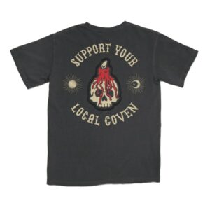 United State Of Indiana Store Merch Support Your Local Coven Tee