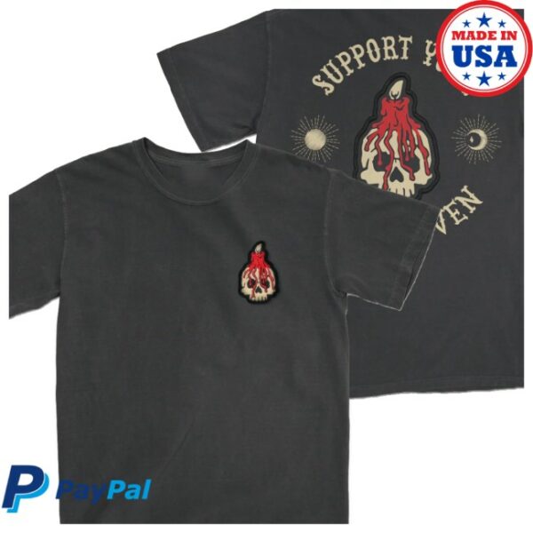 United State Of Indiana Store Merch Support Your Local Coven Tee