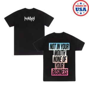Teaches Of Peaches Merch Store Not In Your Mouth Trans Flag Shirt