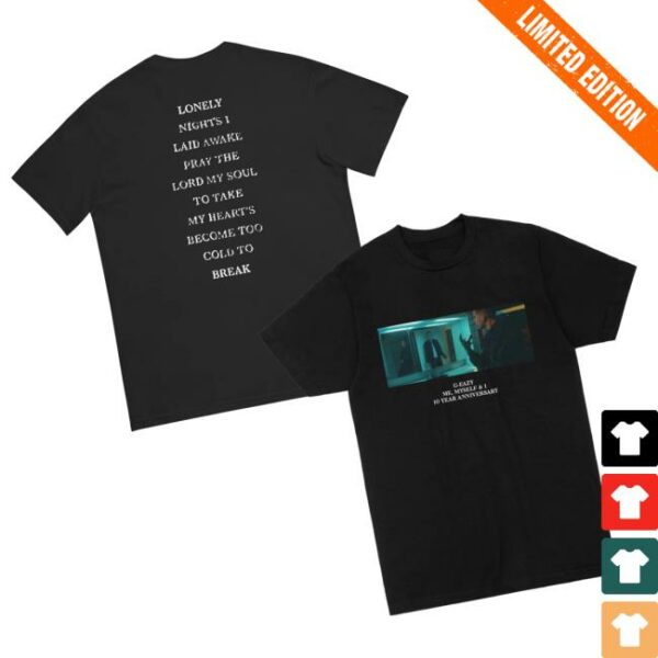 G Eazy Merch Store Me Myself And I Black Tee