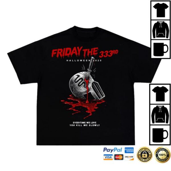 Sickick Merch Store Friday The 333 T-Shirt