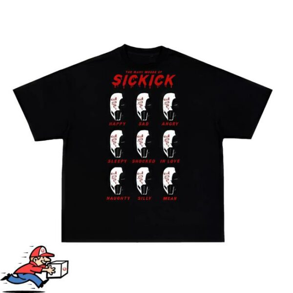 Sickick Merch Store Moods Of Sickick T-Shirt