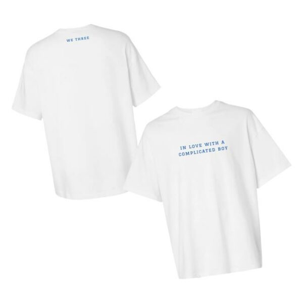 We Three Merch Store In Love With A Complicated Boy Tee