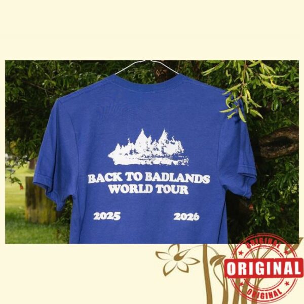 Halsey Merch Store Looking For A Bad Time Back To Badlands World Tour 2025 2026 Shirt