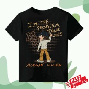 Morgan Wallen Store Merch I’M The Problem Tour Youth T-Shirt
