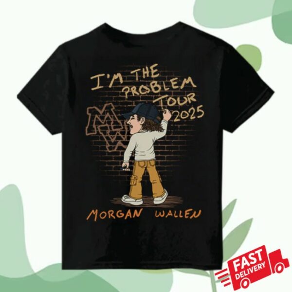 Morgan Wallen Store Merch I’M The Problem Tour Youth T-Shirt