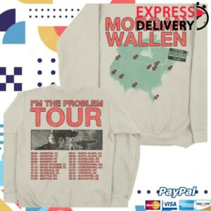 Morgan Wallen Store Merch I’M The Problem Tour Crewneck