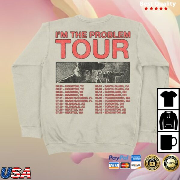 Morgan Wallen Store Merch I’M The Problem Tour Crewneck