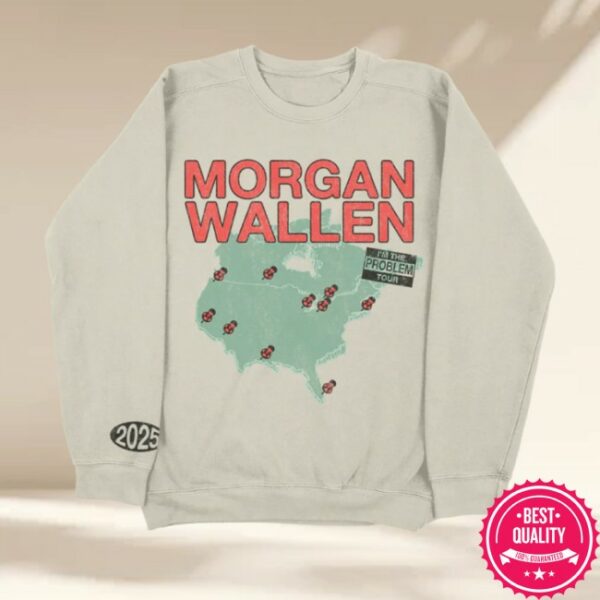 Morgan Wallen Store Merch I’M The Problem Tour Crewneck