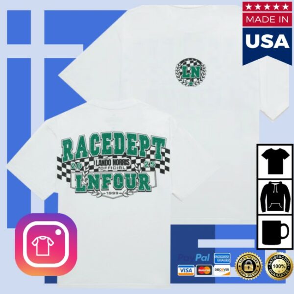 Lando Norris Store Merch Austin White Tee