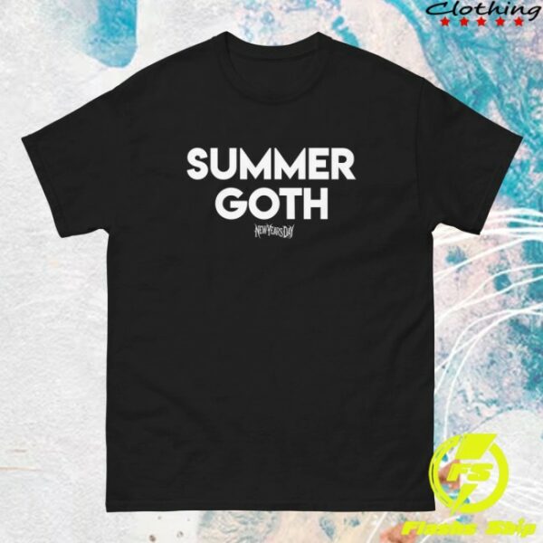 New Year’s Day Official Merch Store Summer Goth Tee