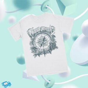 Coheed And Cambria Store Merch White Compass T-Shirt