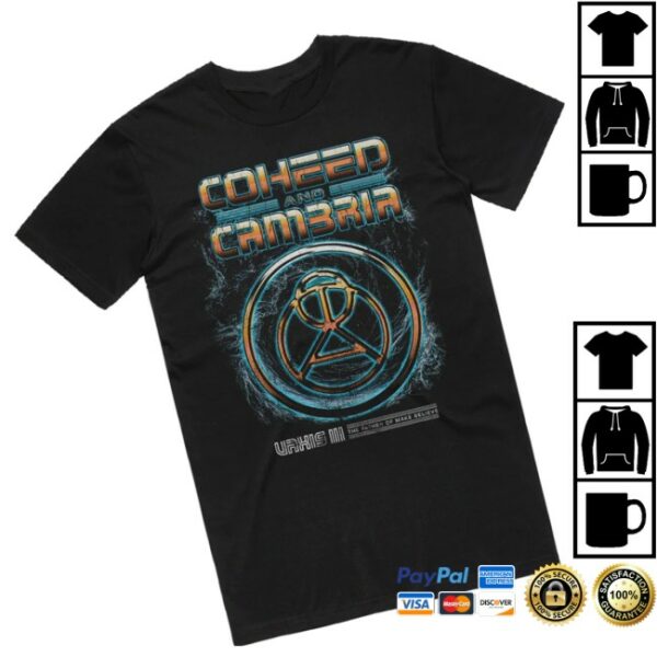 Coheed And Cambria Store Merch Chrome Vaxis T-Shirt