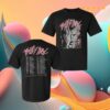kenny billy idol store merch pink scratch billy 2025 tour black t shirt