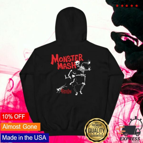 Emily Strange Store Merch Red Monster Mash Hoodie