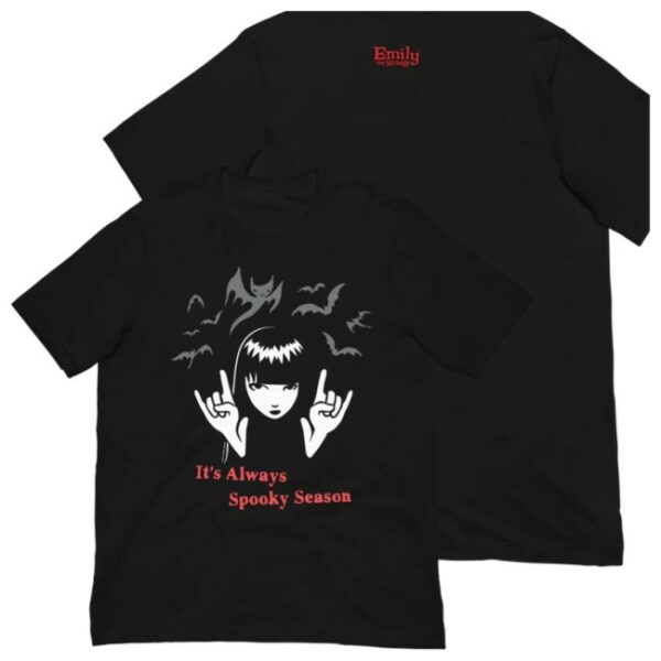 Emily Strange Store Merch It’s Always Spooky Season Tee