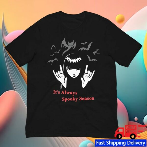 Emily Strange Store Merch It’s Always Spooky Season Tee