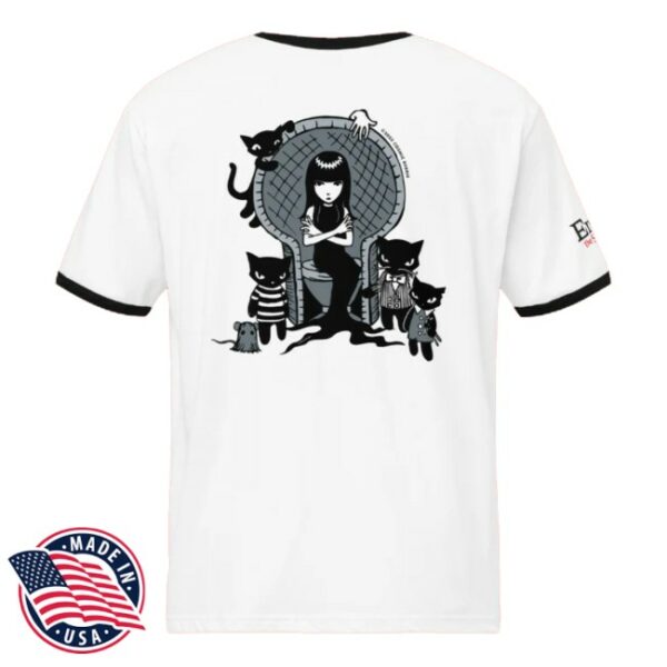 Emily Strange Store Merch Creepy, Kooky, Ooky, & Spooky Ringer Tee