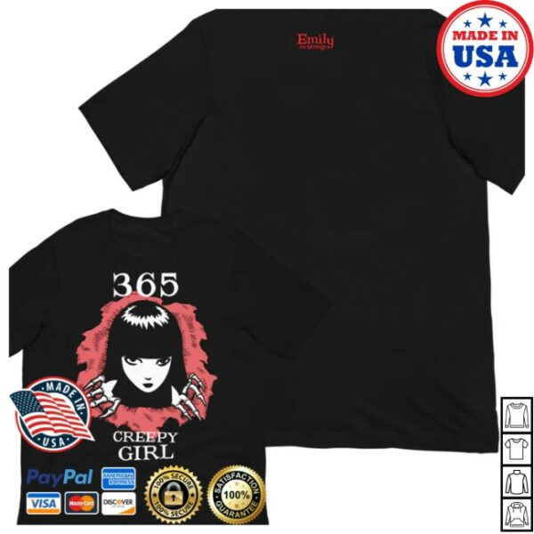 Emily Strange Store Merch 365 Creepy Girl Tee