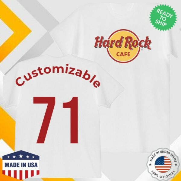 Hardrock Store Merch Unisex Classic Logo Customizable Tee