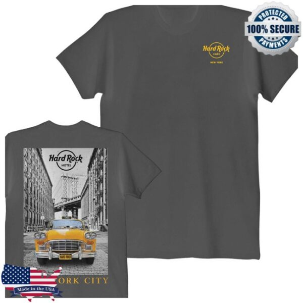 Hardrock Store Merch Adult Fit New York Taxi Tee
