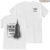 kenny Hardrock Store Merch Adult Fit Nyc Empire State Stencil Tee In White sf