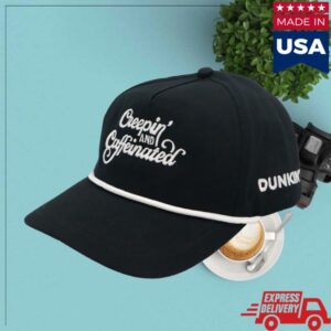 Dunkin Runs On Merch Store Creepin’ And Caffeinated Snapback Rope Cap