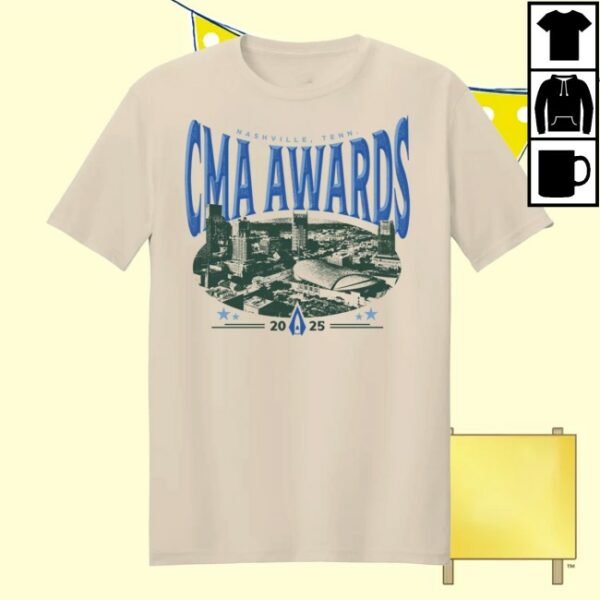 Cmaworld Store Merch 59Th Cma Awards Cma Champs T-Shirt
