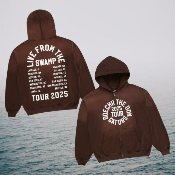 Top Dawg Entertainment Merch Store Doechii Lfts Tour Zip Hoodie