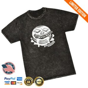 Stacked Like Pancakes Store Merch Midnight Black Emblem Shirt