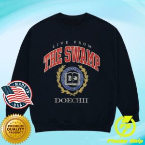 Top Dawg Entertainment Merch Store Doechii Swamp University Crewneck Navy
