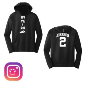 Kentuckybranded Merch Store Jasper Johnson Ky Til I Die State Performance Hoodie