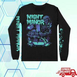 Fangamer Merch Store Ufo 50 Night Manor Long Sleeve Shirt