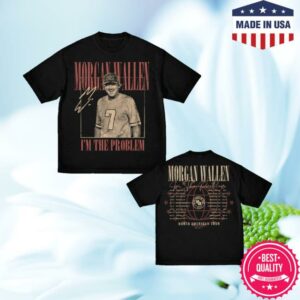 Morgan Wallen Shop Merch I’m The Problem Dateback Tour T-Shirt