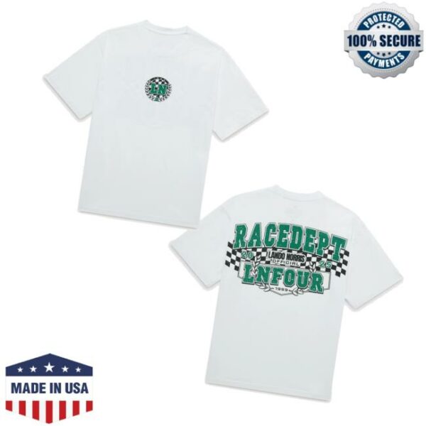Lando Norris Store Merch Race Dept Flag Tee