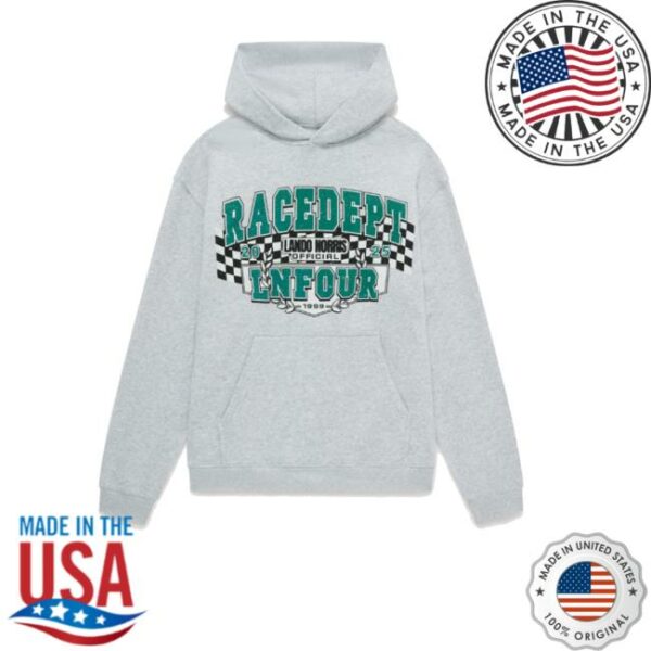 Lando Norris Store Merch Race Dept Flag Hoodie