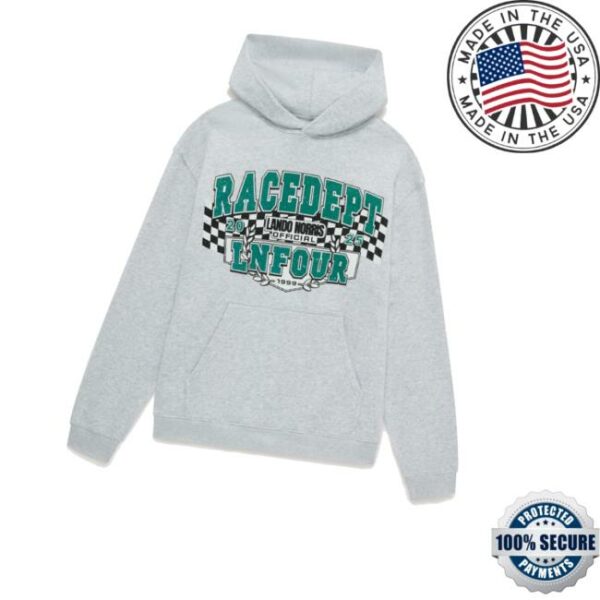 Lando Norris Store Merch Race Dept Flag Hoodie