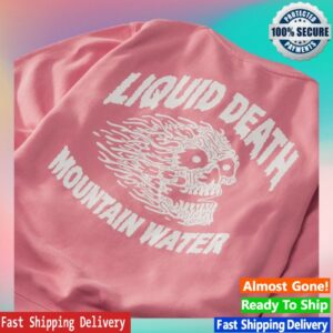 Liquid Death Store Merch Instant Death Sweatshirt