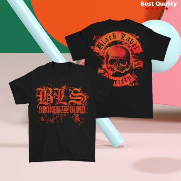Black Label Society Store Merch Broken And Blind Tee