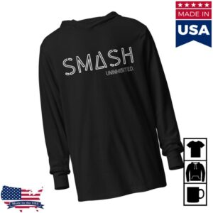 Smash Fitness Store Merch Smash Hooded Long-Sleeve Tee