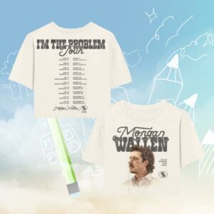 Morgan Wallen Merch Store I’m The Problem Tour Cropped T-Shirt