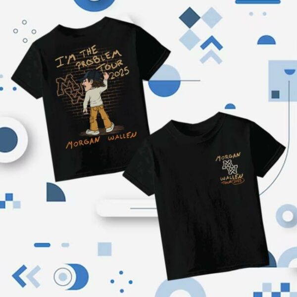 Morgan Wallen Merch Store I’m The Problem Tour Youth T-Shirt