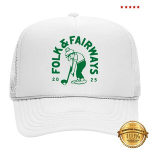The Busyhead Project Merch Store 2025 Folk And Fairways Putter Hat