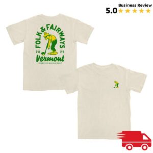 The Busyhead Project Merch Store 2025 Folk And Fairways Putter Tee