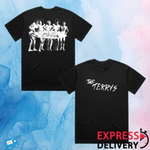 The Terrys Band Merch Store The Terrys Album Tee Black