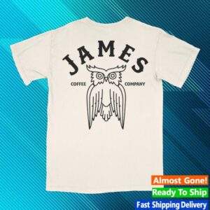 James Coffee Co Store Merch James Arch Logo Shop T-Shirt