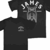 James Arthur Store Merch Pisces Tracklist Tee
