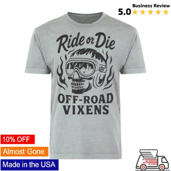 Offroad Vixens Store Merch Raise Hell Vintage Tee